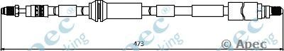 APEC BRAKING hos3928 -  Тормозной шланг